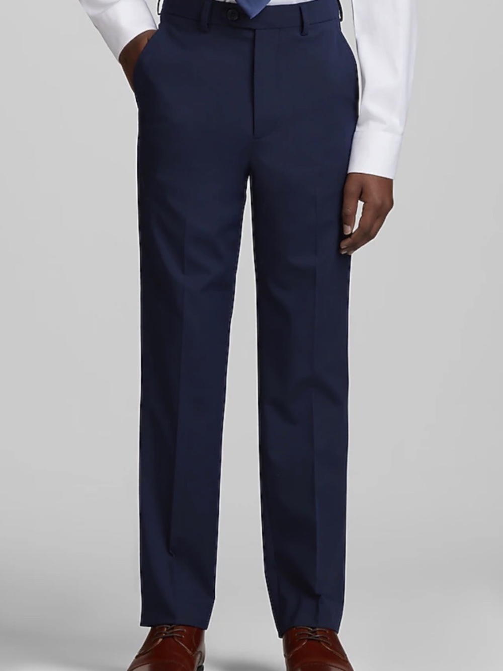 BOYS size 14 Jos A Bank NAVY BLUE dress pant